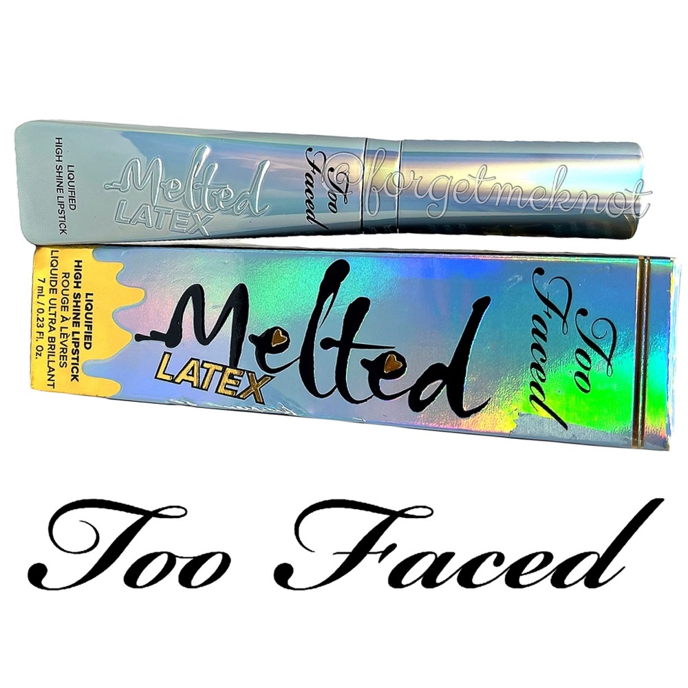 Too Faced Melted Latex Liquified High Shine Lipstick Unicorn Tears NWT - Picture 2 of 11